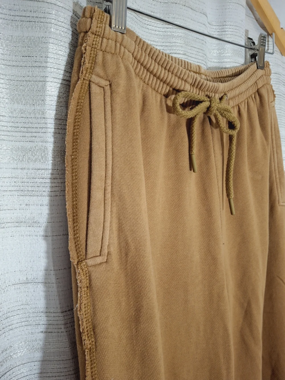 Aerie Casual Drawstring Jogger Pants - Camel